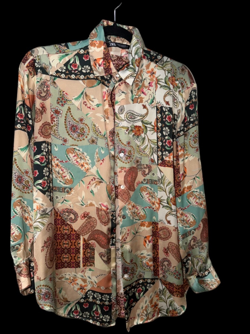 Zara Women's Multi Button Up Shirt